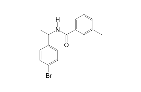 N-[1-(4-Bromophenyl)ethyl]-3-methylbenzamide