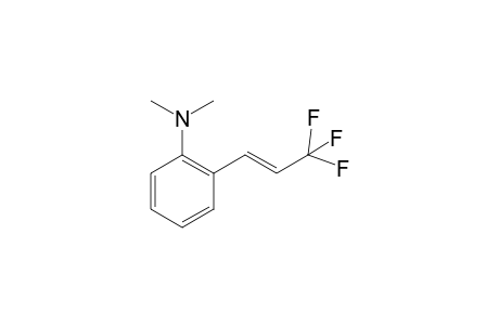 (E)-N,N-Dimethyl-2-(3,3,3-trifluoroprop-1-enyl)aniline