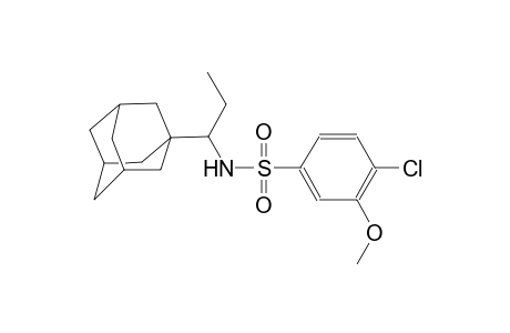 Benzenesulfonamide, N-(1-adamantan-1-ylpropyl)-4-chloro-3-methoxy-