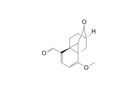 (3-RS,4a-SR,4b-RS,10b-RS)-8-Formyl-5-methoxy-2,3-dihydro-1-H-3,4b-methanocyclopropa-[1,2:1,3]-dibenzene-4-(4a-H)-one