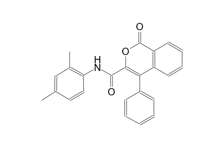 1H-2-benzopyran-3-carboxamide, N-(2,4-dimethylphenyl)-1-oxo-4-phenyl-