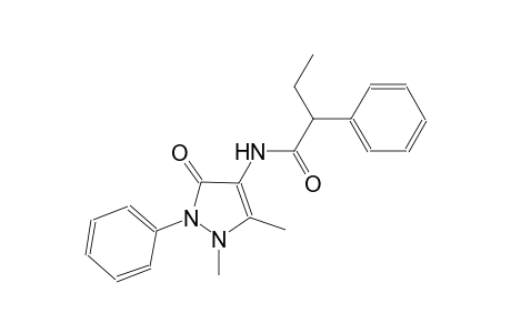 N-(1,5-dimethyl-3-oxo-2-phenyl-2,3-dihydro-1H-pyrazol-4-yl)-2-phenylbutanamide