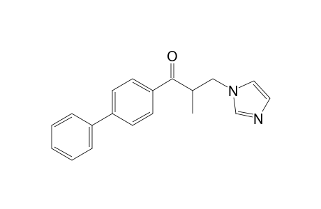 3-(imidazol-1-yl)-2-methyl-4'-phenylpropiophenone
