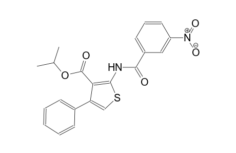 isopropyl 2-[(3-nitrobenzoyl)amino]-4-phenyl-3-thiophenecarboxylate