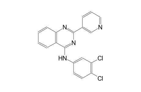 N-(3,4-dichlorophenyl)-2-(3-pyridinyl)-4-quinazolinamine