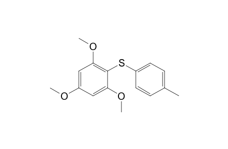 1,3,5-Trimethoxy-2-[(4-methylphenyl)sulfanyl]benzene
