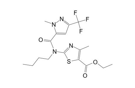 ethyl 2-(butyl{[1-methyl-3-(trifluoromethyl)-1H-pyrazol-5-yl]carbonyl}amino)-4-methyl-1,3-thiazole-5-carboxylate
