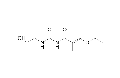1-(3-Ethoxy-2-methyl-acryloyl)-3-(2-hydroxy-ethyl)-urea