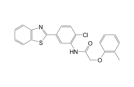 N-[5-(1,3-benzothiazol-2-yl)-2-chlorophenyl]-2-(2-methylphenoxy)acetamide
