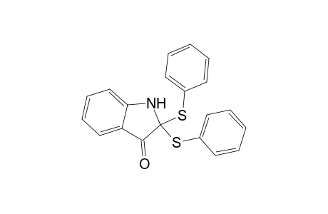 3H-Indol-3-one, 1,2-dihydro-2,2-bis(phenylthio)-