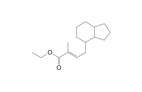 5-(3-Carbethoxy-2-butenyl)bicyclo[4.3.0]octane