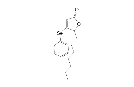 5-(n-Heptyl)-4-phenylselanyl-5H-furan-2-one