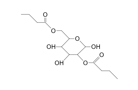 2,6-Di-O-butyryl.alpha.-D-glucopyranoside