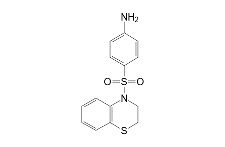 4-[(p-aminophenyl)sulfonyl]-3,4-dihydro-2H-1,4-benzothiazine