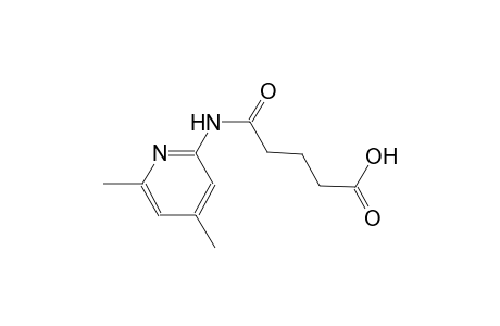 5-[(4,6-dimethyl-2-pyridinyl)amino]-5-oxopentanoic acid