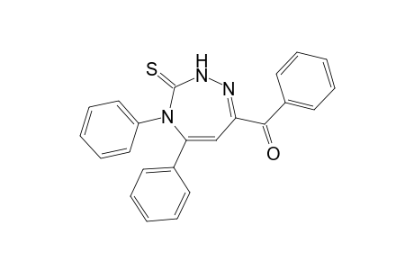 4,5-Diphenyl-3-thioxo-3,4-dihydro-2H-(1,2,4-triazepine-7-yl)phenyl methanone