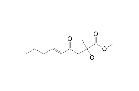 Methyl (E)-2-Hydroxy-2-methyl-4-oxo-5-nonenoate