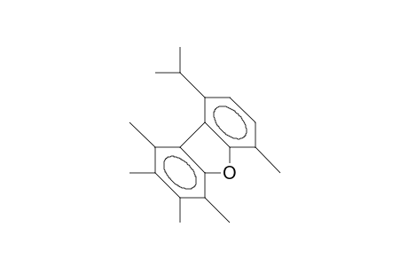 1-Isopropyl-4,6,7,8,9-pentamethyl-dibenzofuran