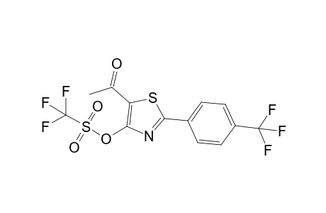 2-(4'-Trifluoromethylphenyl) -5-acetyl-4-thiazolyl triflate