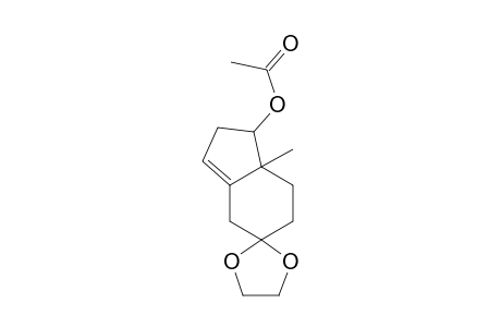 1-BETA-ACETOXY-5,5-ETHYLENEDIOXY-7A-BETA-METHYL-2,4,5,6,7,7A-HEXAHYDRO-1H-INDENE