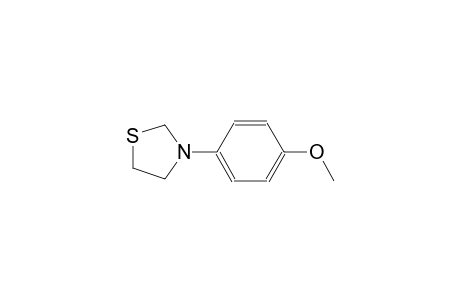 thiazolidine, 3-(4-methoxyphenyl)-