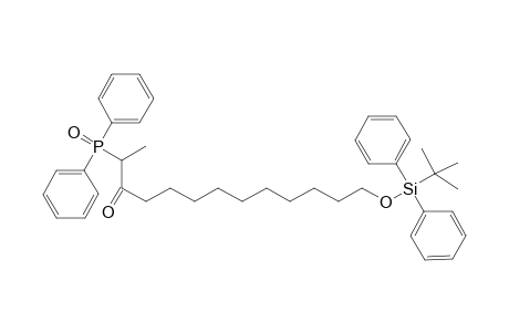 13-tert-Butyldiphenylsilyloxy-2-diphenylphosphinoyltridecan-3-one