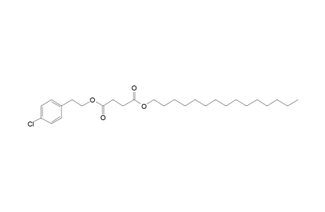 Succinic acid, 4-chlorophenethyl pentadecyl ester