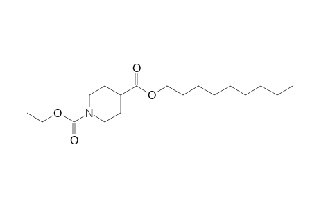 Isonipecotic acid, N-ethoxycarbonyl-, nonyl ester