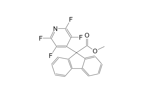 methyl 9-(2,3,5,6-tetrafluoro-4-pyridinyl)-9H-fluorene-9-carboxylate
