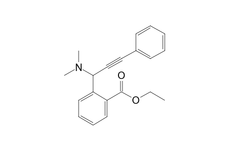 2-[1-(Dimethylamino)-3-phenyl-2-propynyl]benzoic acid ethyl ester