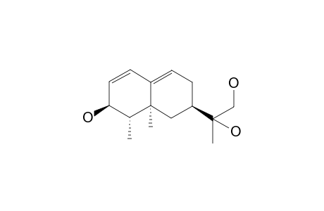 2-[(2R,7S,8S,8aS)-7-hydroxy-8,8a-dimethyl-2,3,7,8-tetrahydro-1H-naphthalen-2-yl]propane-1,2-diol