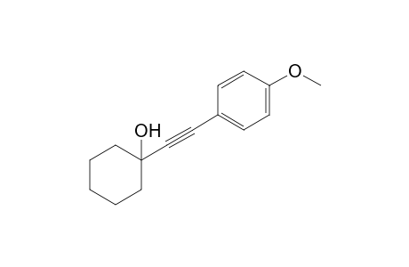 1-[2'-(p-Methoxyphenyl)ethynyl]-cyclohexanol