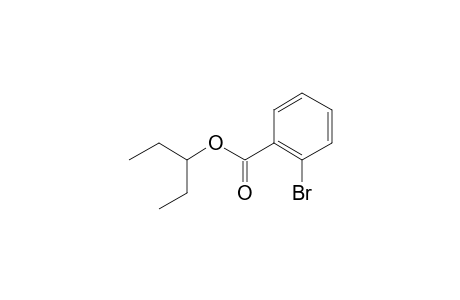 2-Bromobenzoic acid, 3-pentyl ester