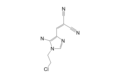 2-[5-AMINO-1-(2-CHLOROETHYL)-1H-IMIDAZOL-4-YLMETHYLENE]-MALONONITRILE