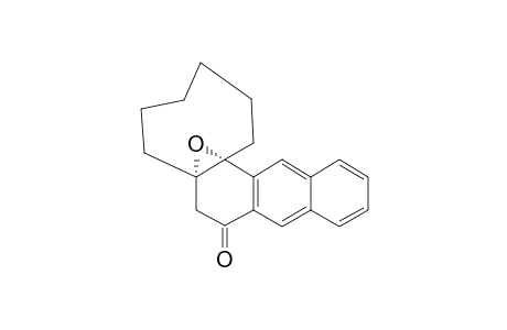 [6](1,3)-3,4-Epoxytetrahydroanthracenophanone