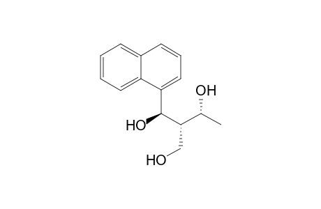(1R,2S,3R)-1-(Naphth-1'-yl)-2-(hydroxymethyl)butane-1,3-diol