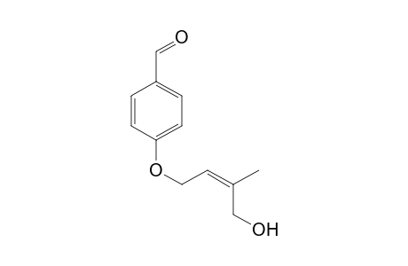 4-{(Z)-(4'-Hydroxy-4'-[(3'-methyl-2'-butenyl)oxy}-benzaldehyde
