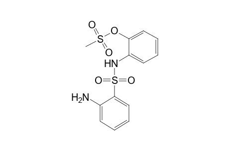 Benzenesulfonamide, 2-amino-N-[2-[(methylsulfonyl)oxy]phenyl]-