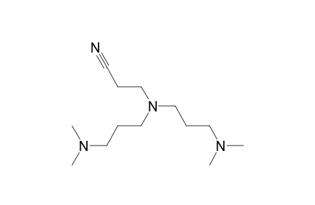 3-(Bis[3-(dimethylamino)propyl]amino)propanenitrile