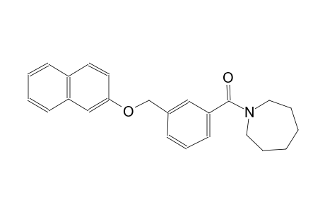 1-{3-[(2-naphthyloxy)methyl]benzoyl}hexahydro-1H-azepine