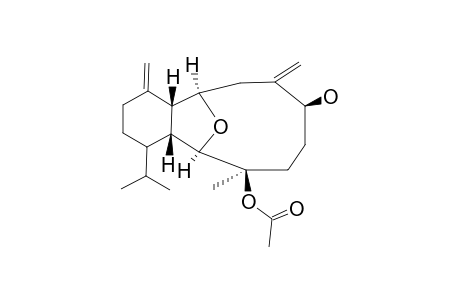 (1R*,2R*,3R*,6S*,9R*,10R*,14R*)-3-ACETOXY-CLADIELL-7(16),11(17)-DIEN-6-OL