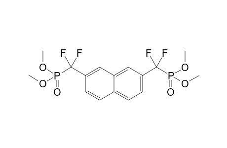 2,7-Bis(dimethyl .alpha.,.alpha.-difluoromethylphosphonyl)naphthalene