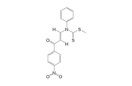 METHYL-(E)-N-[3-(4-NITROPHENYL)-3-OXO-PROPENYL]-N-PHENYL-DITHIOCARBAMATE