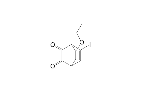 exo-8-Iodo-5-ethoxybicyclo[2.2.2]oct-7-ene-2,3-dione