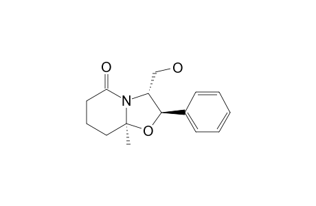 [2S-(2alpha,3beta,8abeta)]-(+)-Hexahydro-3-(hydroxymethyl)-8a-methyl-2-phenyl-5H-oxazolo[3,2-a]pyridin-5-one