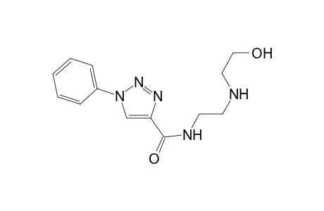 1-Phenyl-1H-(1,2,3)-triazole-N-{[2'-(hydroxyethoxy)ethylamino]ethyl}-4-carboxamide