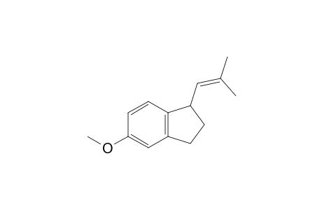 5-methoxy-1-(2-methylprop-1-enyl)-2,3-dihydro-1H-indene