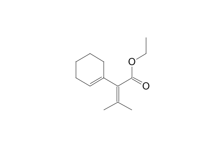1-Cyclohexene-1-acetic acid, .alpha.-(1-methylethylidene)-, ethyl ester