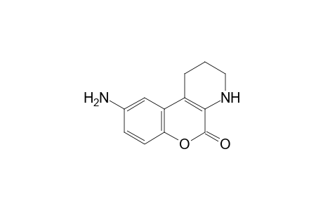 5H-[1]Benzopyrano[3,4-b]pyridin-5-one, 9-amino-1,2,3,4-tetrahydro-