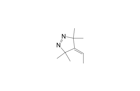 3H-Pyrazole, 4-ethylidene-4,5-dihydro-3,3,5,5-tetramethyl-